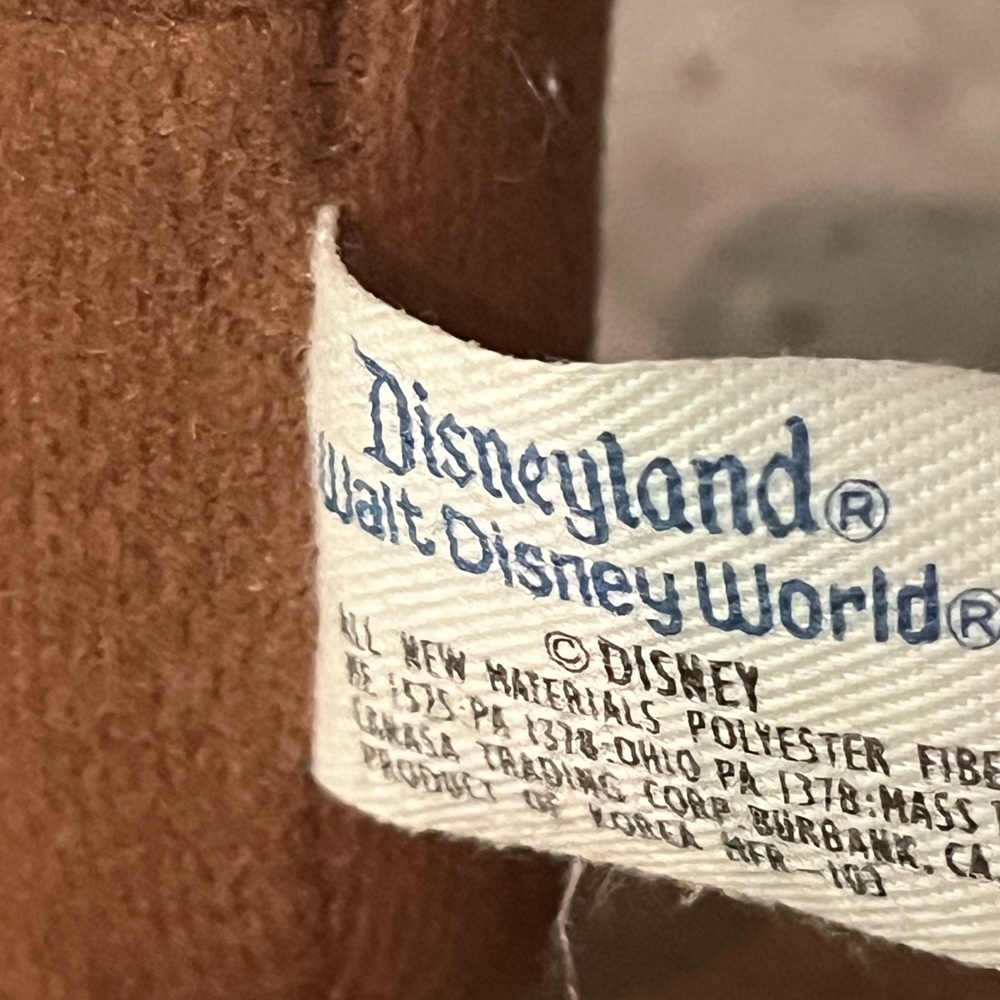 Vtg Mickey Mouse Cowboy‎ Sherriff 12 in Plush Disneyland Walt Disney World Parks - Picture 8 of 11